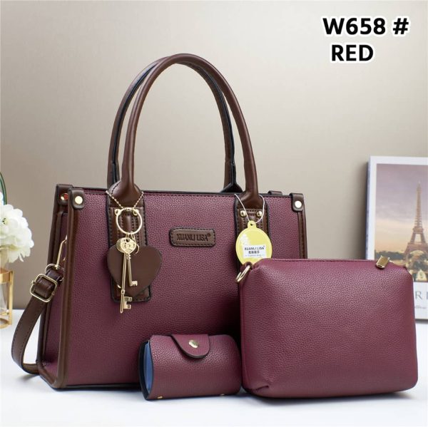 Heritage Luxe Trio Handbag